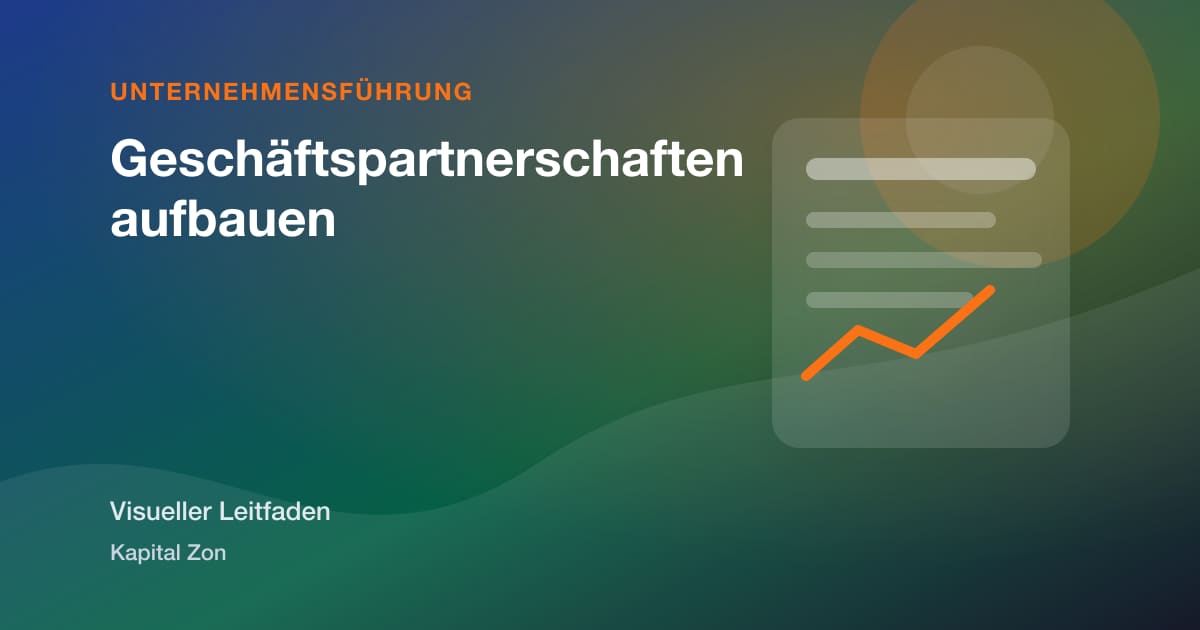Geschäftspartnerschaften aufbauen