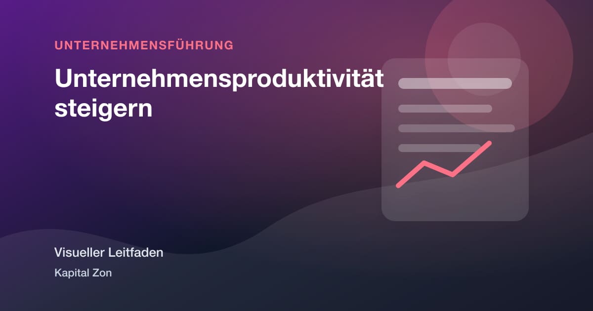 Unternehmensproduktivität steigern