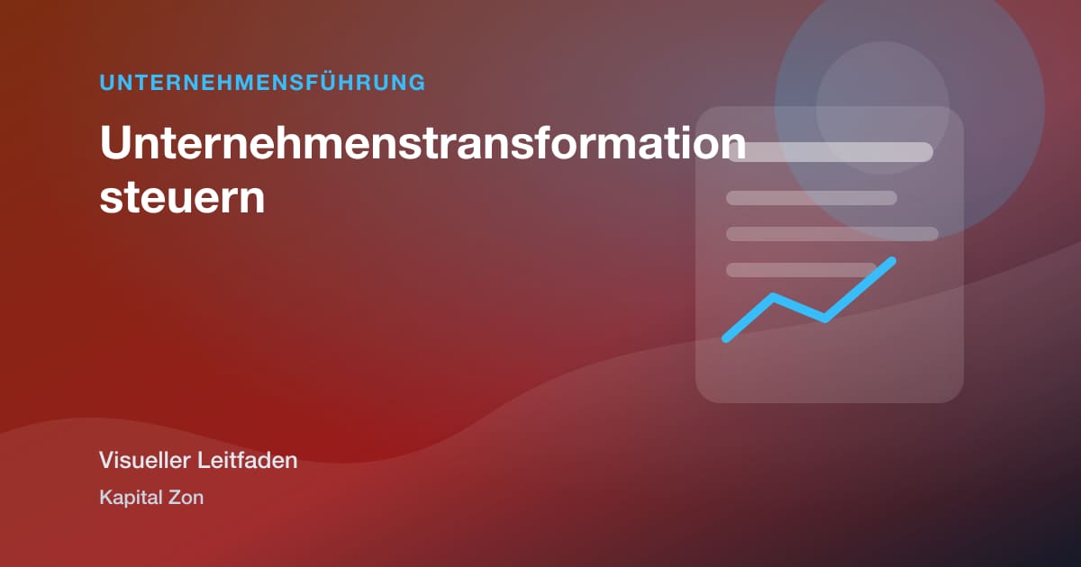 Unternehmenstransformation steuern