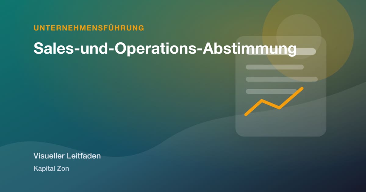 Sales-und-Operations-Abstimmung