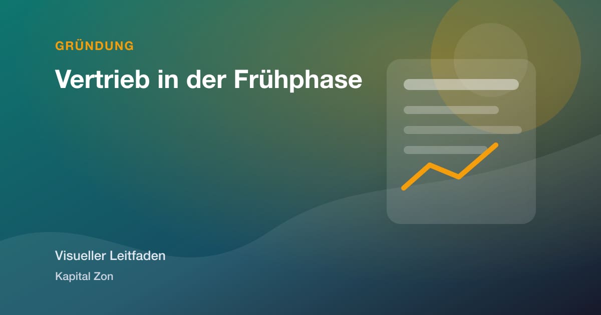 Vertrieb in der Frühphase