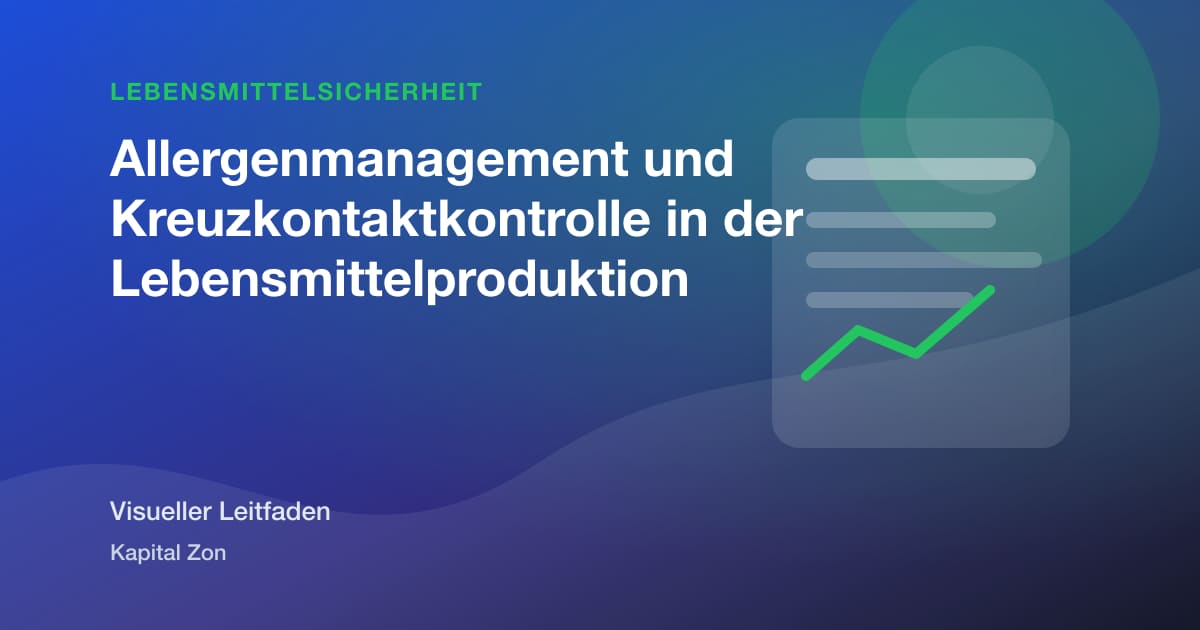 Allergen Management Cross Contact