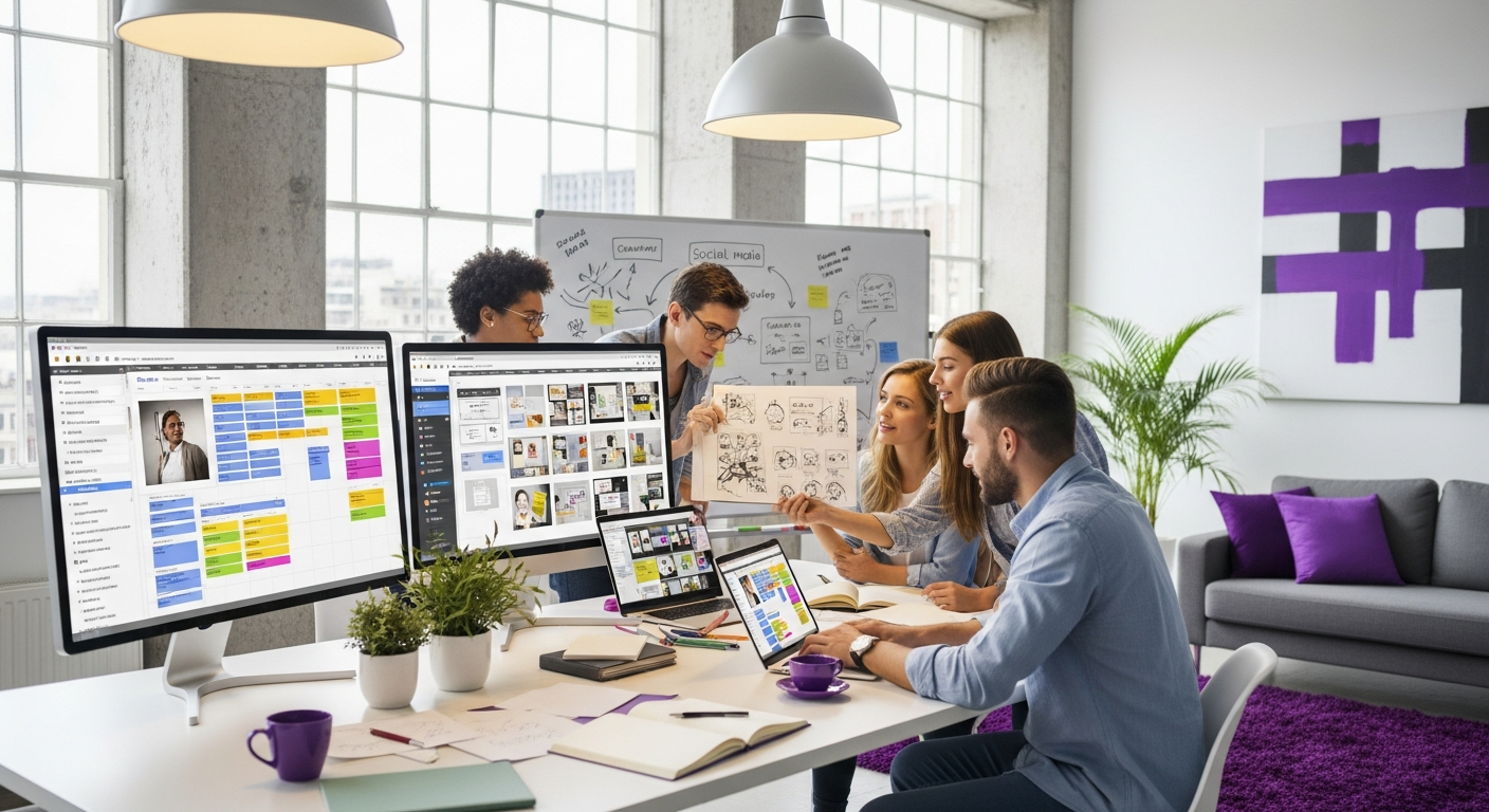 Social Media Platforms - Multi-channel marketing strategy