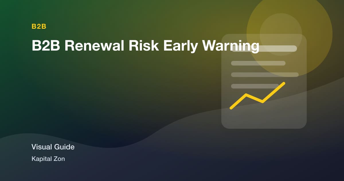 B2B Renewal Risk Early Warning
