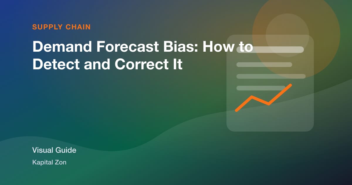 Demand Forecast Bias: How to Detect and Correct It
