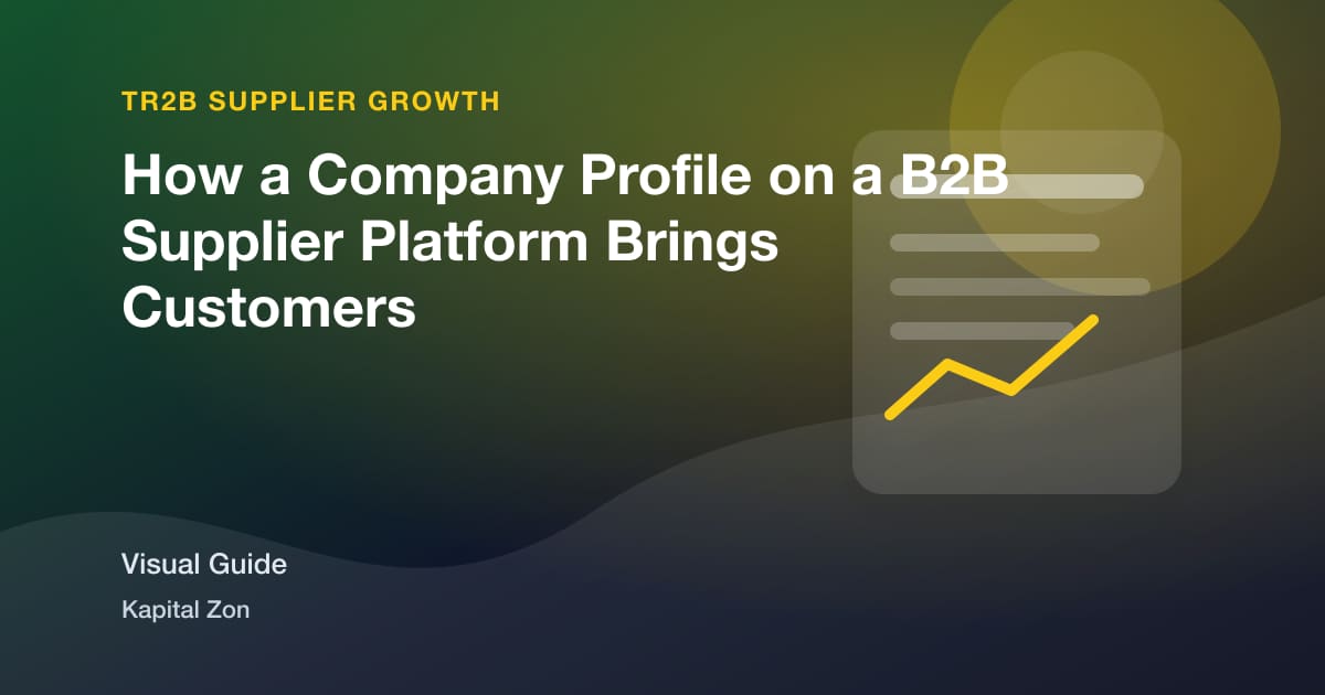 Supplier Evidence Checklist for TR2B Supplier Growth
