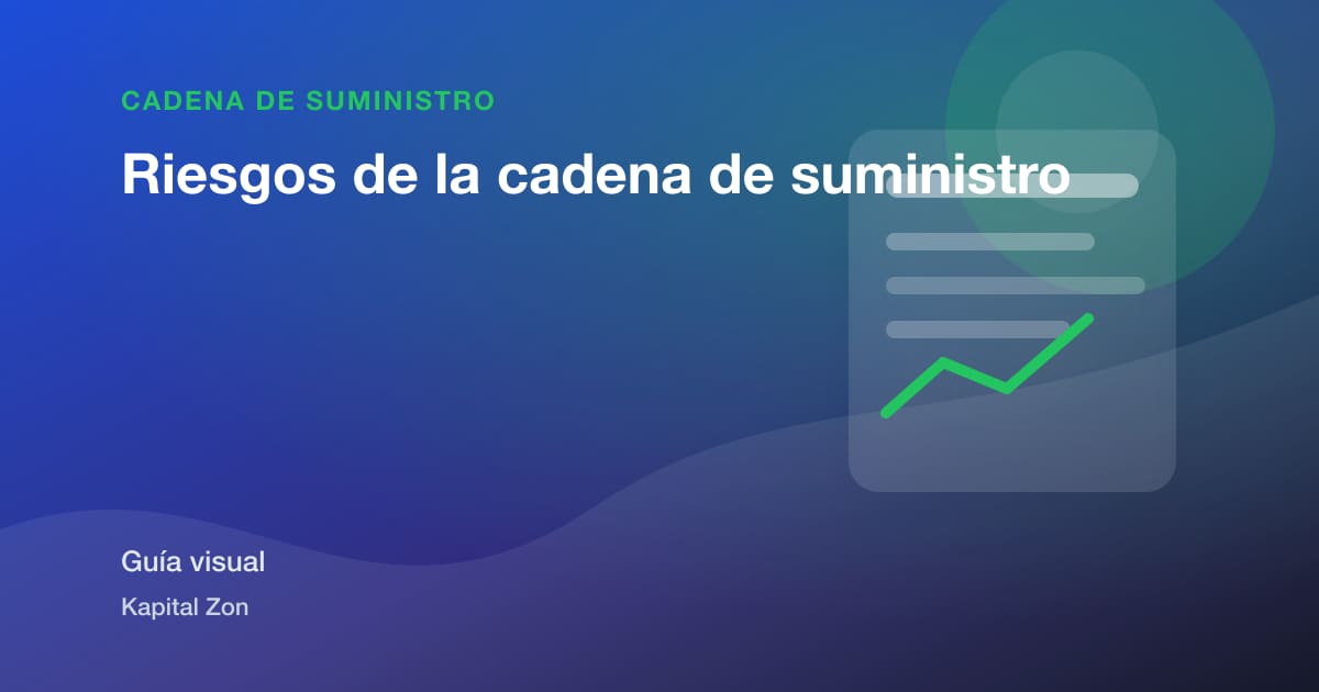 Riesgos de la cadena de suministro