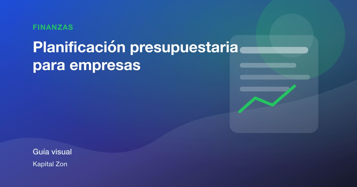 Planificación presupuestaria para empresas