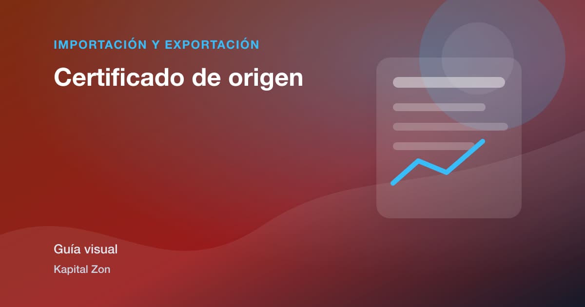 Certificado de origen