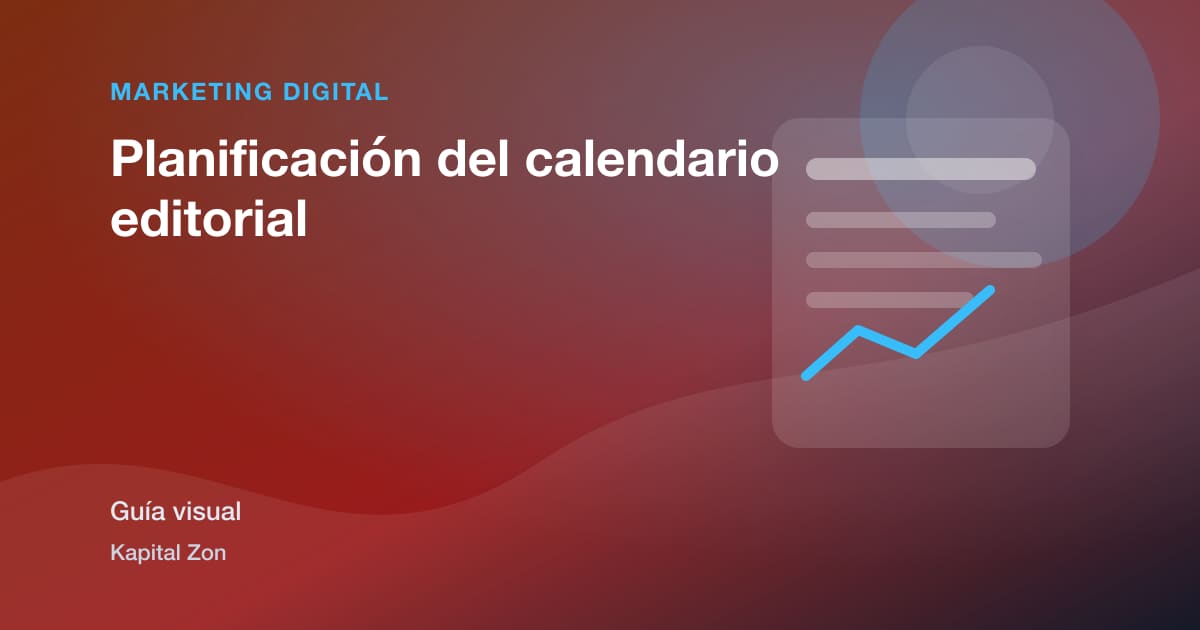 Planificación del calendario editorial