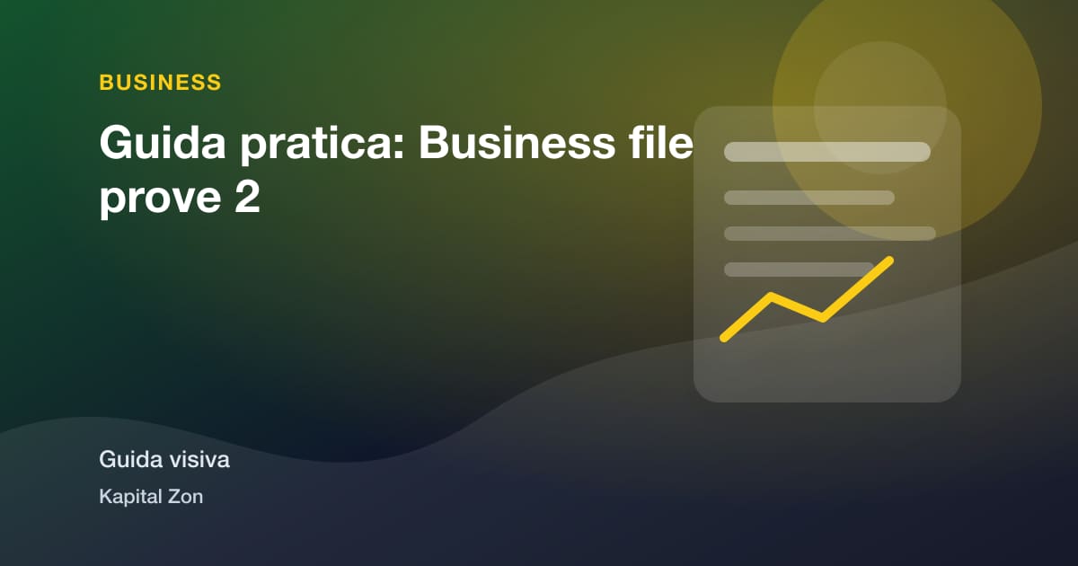Guida pratica: Business file prove 2
