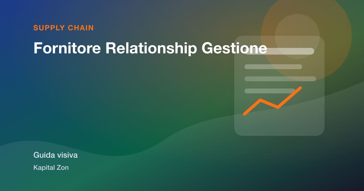 Fornitore Relationship Gestione