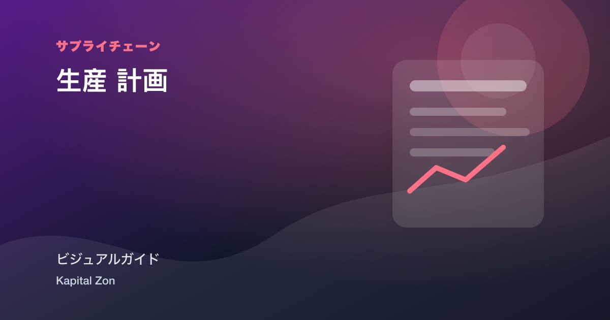生産 計画