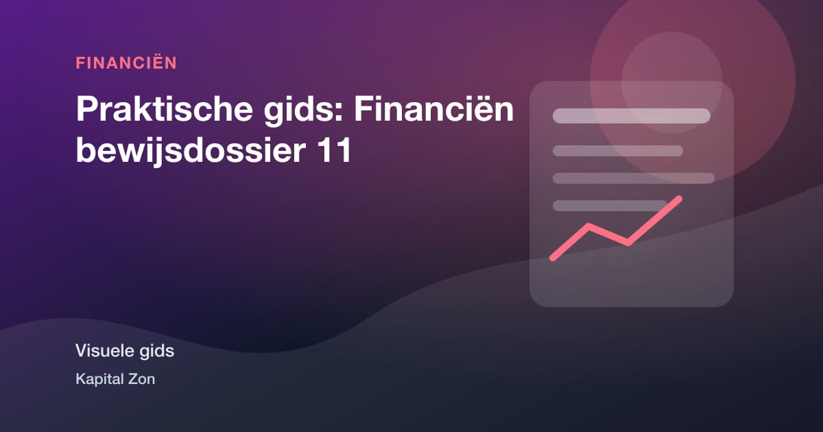 Praktische gids: Financiën bewijsdossier 11