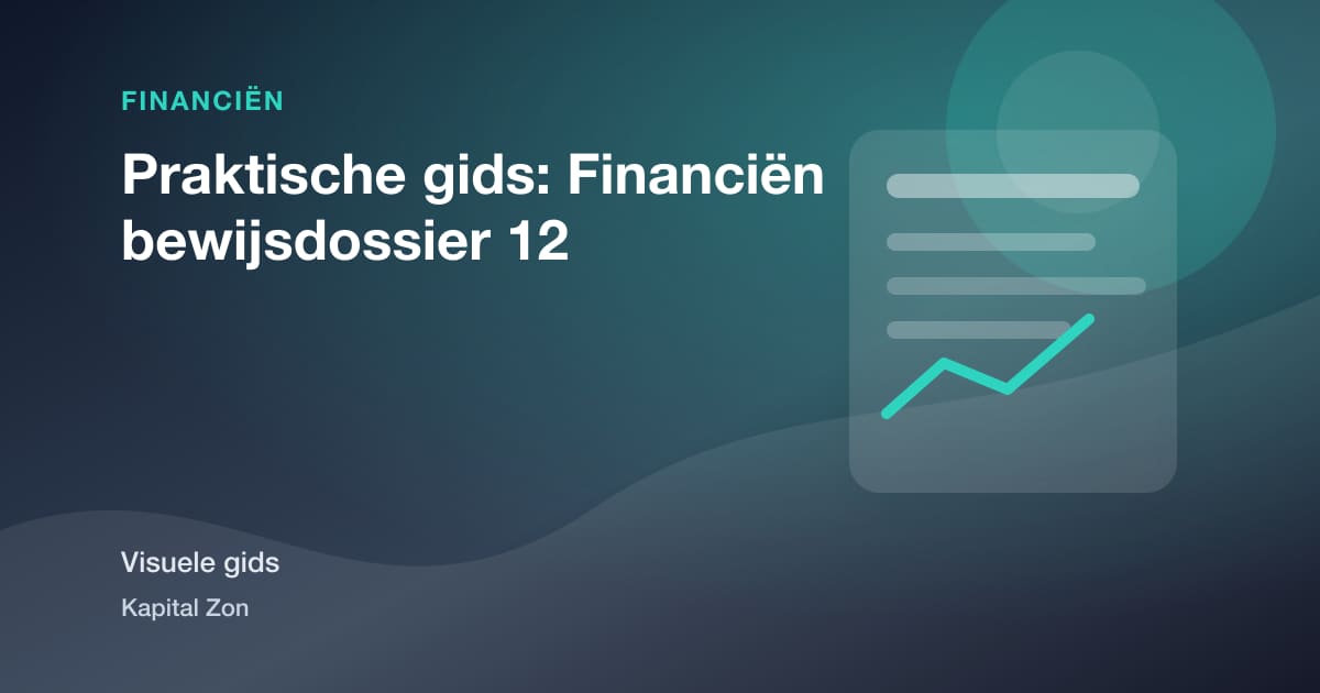 Praktische gids: Financiën bewijsdossier 12