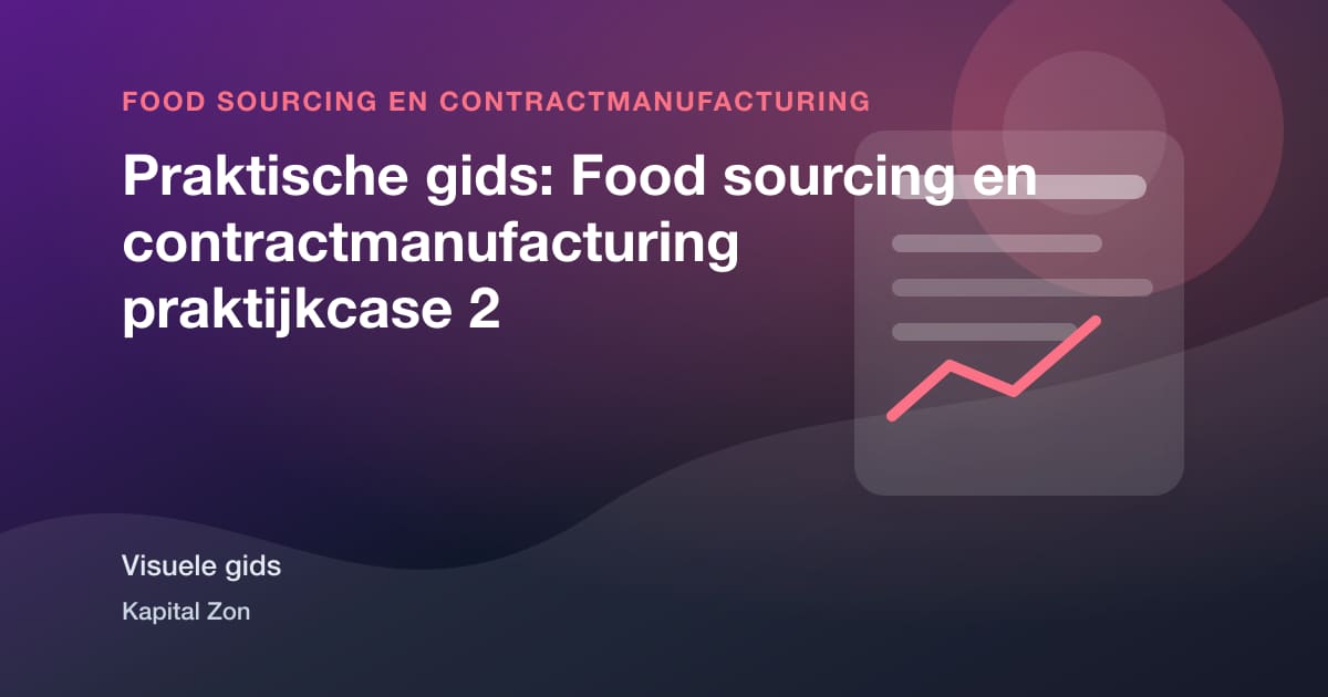 Co-Manufacturer Due Diligence voor Functional Snacks