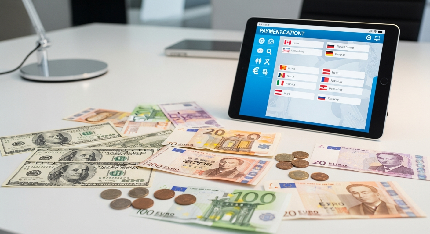 Farklı ülke para birimleri ve dijital ödeme arayüzü - uluslararası ticaret finansmanı