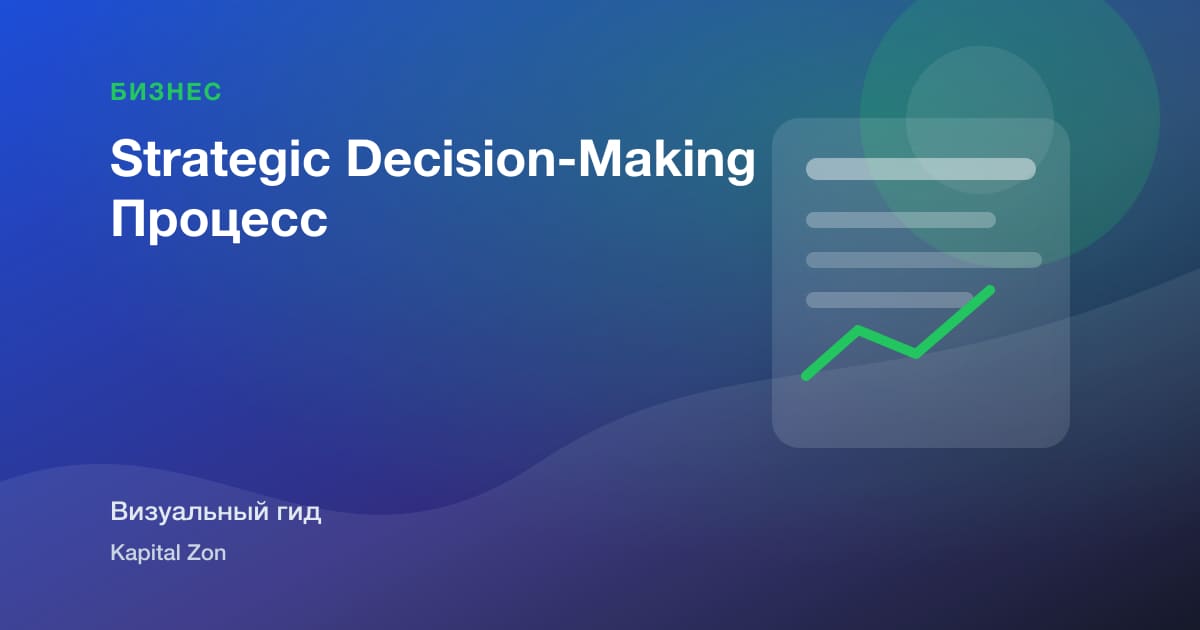 Strategic Decision-Making Процесс