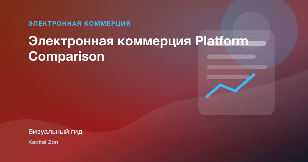 Электронная коммерция Platform Comparison