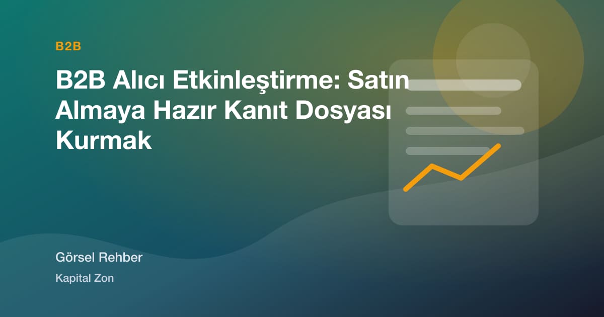 B2B Satışta Teknik Değerlendirme Dosyası