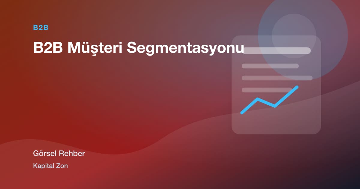 B2B Müşteri Segmentasyonu