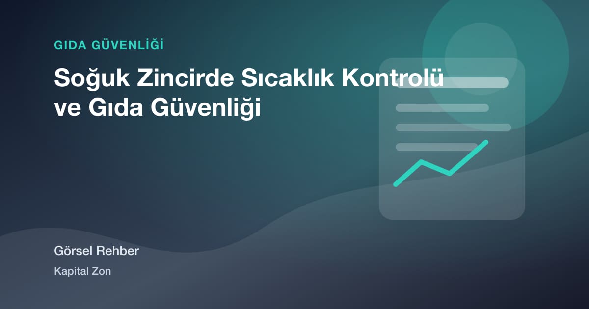 Soğuk Zincirde Sıcaklık Kontrolü ve Gıda Güvenliği