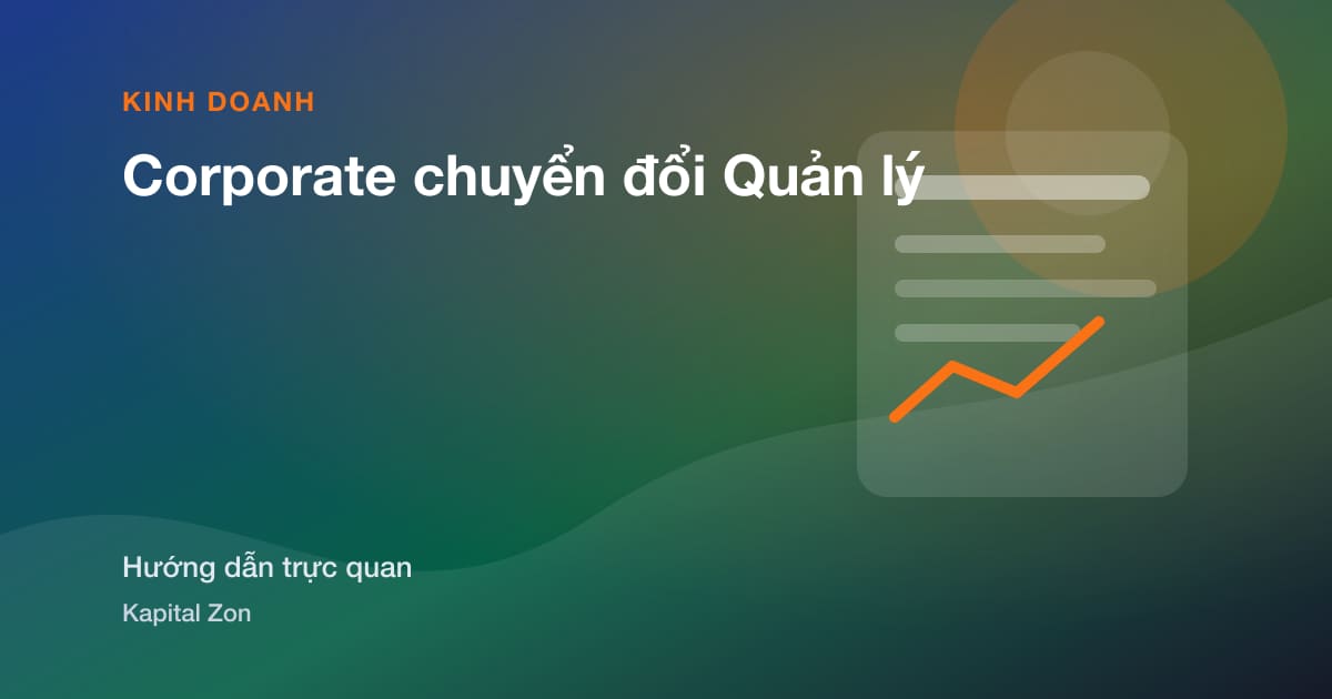 Corporate chuyển đổi Quản lý