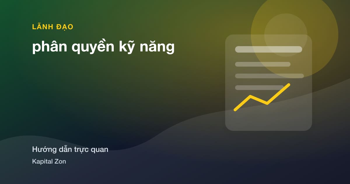 phân quyền kỹ năng