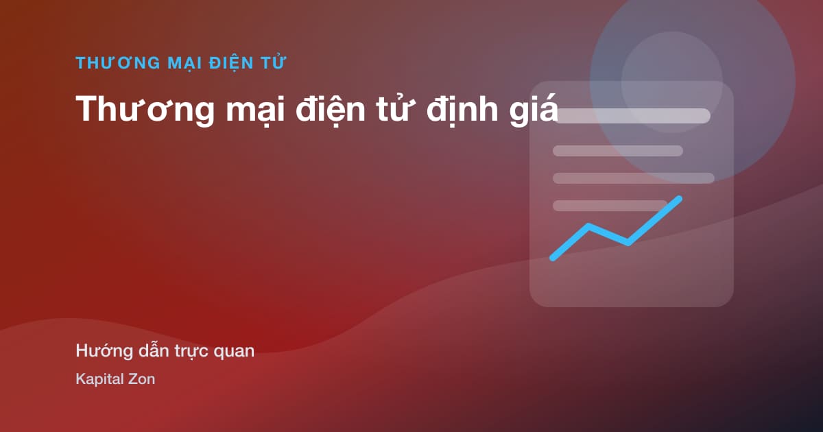 Thương mại điện tử định giá